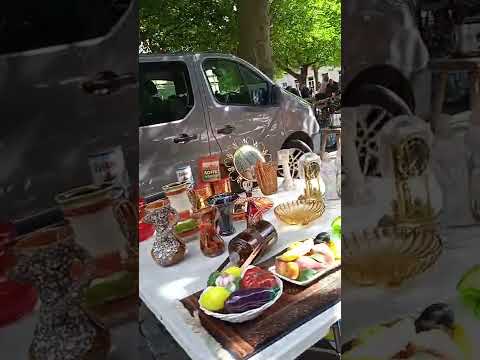 Friday's at Sint-Jacobs, Beverhoutplein flea market, brocante,  Ghent Gent Gand...