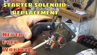 Ford Starter Solenoid Replacement - Diagnosed and Fixed