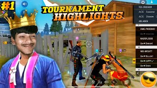 Tournament Organized By ACE OF SPACE | @aceliongaming | part 1