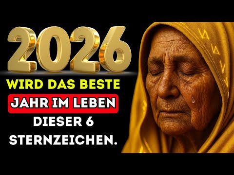 Baba Vanga hat vorausgesagt: 2026 wird das beste Jahr im Leben dieser 6 Sternzeichen.