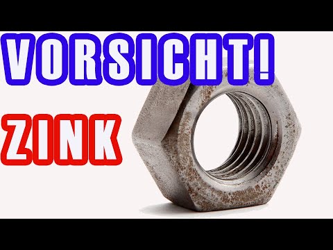 Unbedingt beim Schweißen und Verarbeiten beachten! Zinkfieber, verzinktes Metall
