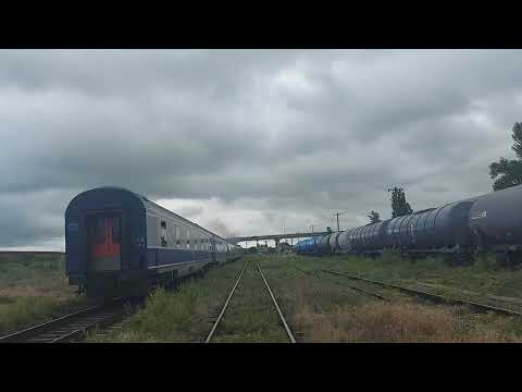TREN SPECIAL-Trenul Soarelui IRN 1941(Satu Mare-Mangalia) pleaca din Statia Saru Mare- 2023🚊🌞