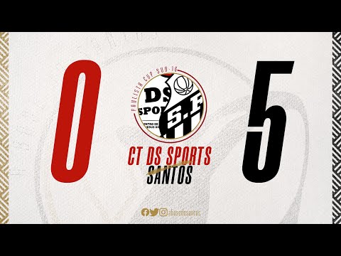 DS Sports 0x5 SANTOS - PAULISTA CUP SUB-16 - GOLS