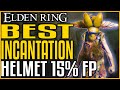 Elden Ring BEST INCANTATION HELMET FOR FAITH BUILDS | GOLDEN SCARAB