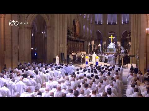 Messe chrismale du diocèse de Paris à Notre-Dame de Paris || Semaine sainte 2026