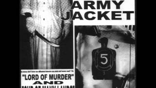 Black Army Jacket - Cup of Oil & Water