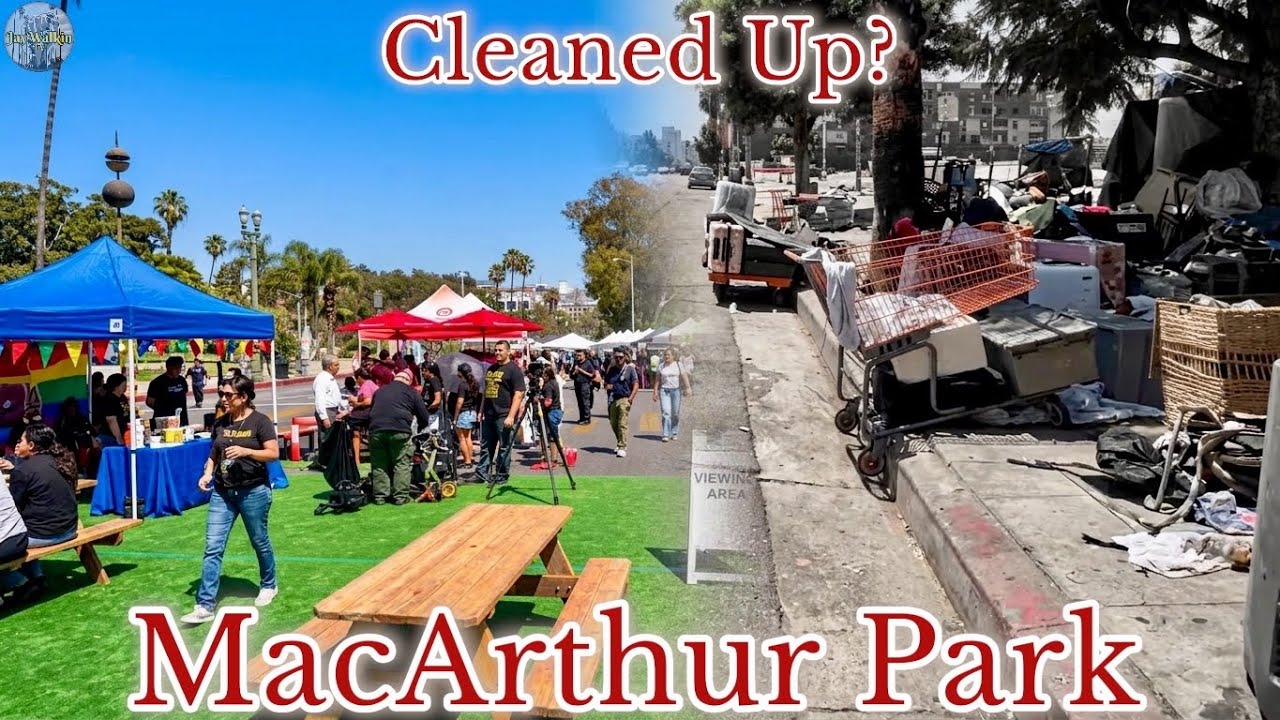 🌳 MacArthur Park Block Party 🎊 | Los Angeles, California 🇺🇸 