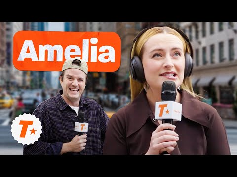 Testing Amelia Dimoldenberg's Music Knowledge | Track Star*