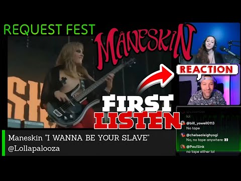 We Show Some SKIN! FIRST TIME HEARING MANESKIN [DOUBLE REACTION]