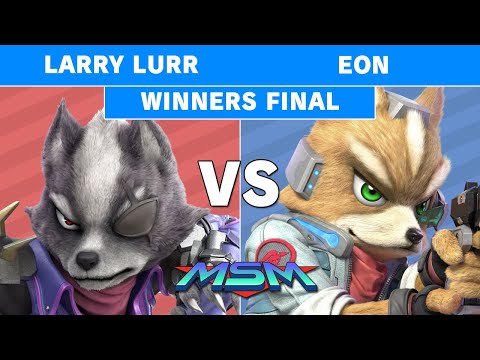 MSM 195 T1 | Larry Lurr (Inkling, Wolf) vs FS | Eon (Fox) Winners Finals - Smash Ultimate