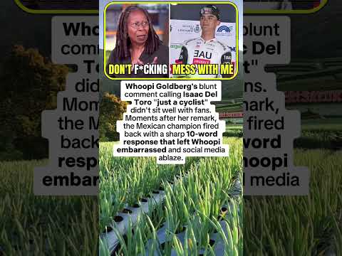 Whoopi Goldberg Dismisses Isaac Del Toro-His Fiery 10-Word Clapback Stuns Fans🔥