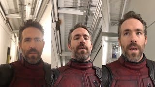 Ryan Reynolds | Snapchat Story | 25 February 2018 [ Deadpool 2 Set ] video