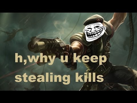 why no kills, top lane Gangplank full gameplay S5