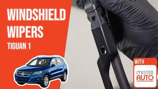 Youtube thumbnail of video "How to replace the windshield wipers Tiguan 1 🌧"
