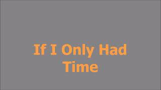 lagu Golden memories If i only had time. John Rowles