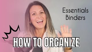 How to Organize Your CC Essentials Binders (Parent & Student) to Make Teaching Easy