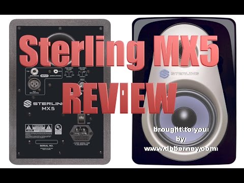 Sterling Studio Monitor Review - Demo