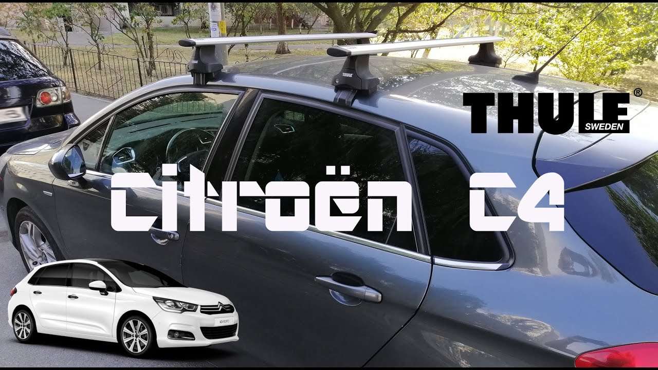 Roof rack bar THULE CITROËN C4