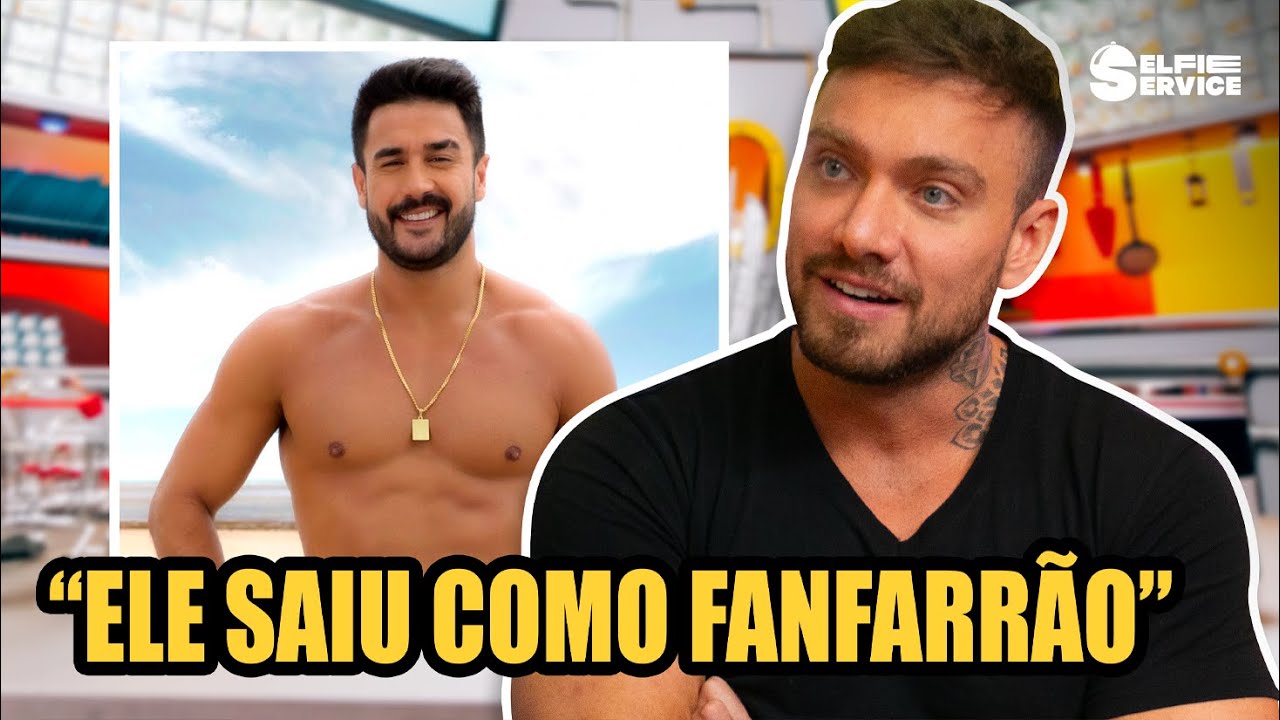VINI BUTTEL COMENTA TODA A TRETA COM IGOR FREITAS NO DE FÉRIAS COM O EX | #SelfieService