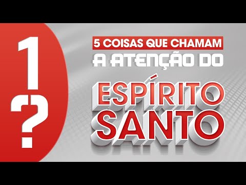 1º Segredo - 5 COISAS QUE CHAMAM A ATENÇÃO DO ESPÍRITO SANTO | BISPO MARCIO CAROTTI