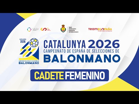 #CESABalonmano2026 | Campeonato de España - CF - Cuartos de Final | Euskadi : Andalucía