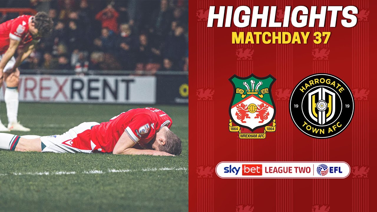 Wrexham vs Harrogate Town highlights