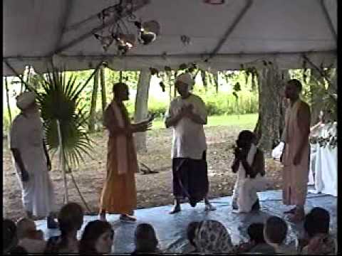 Srila Gurudeva: Play on Jagai & Madhai & Airport Dept - June 25 2000