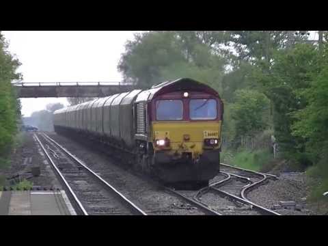 66087 On Toton-Avonmouth Coal At Ashchurch 17.5.13
