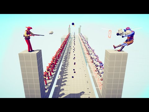 50x DEADEYE vs 50x EVERY RANGED UNIT | TABS - Totally Accurate Battle Simulator