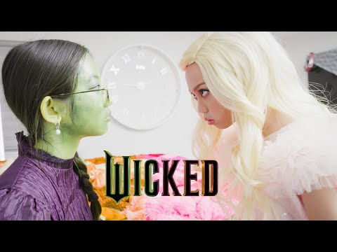 WICKED | POPULAR - Ariana Grande Music Video Cover by @LeGianna Feat. Dayna | Glinda | Elphaba
