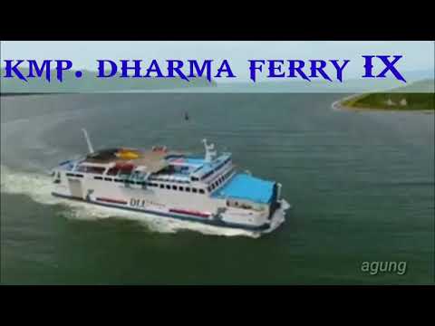 KMP. DHARMA FERRY IX || merak - bakauheni | sekarang lembar - padangbai
