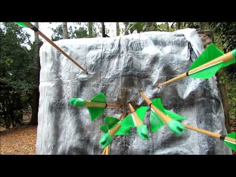 2022-10-25   Archery Speed Test   45lb recurve - 10 arrows