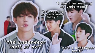 Download lagu seventeen spills all the tea on each other mp3