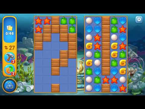 Fishdom level 51 Gameplay (iOS Android)