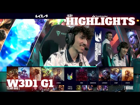 BDS vs RGE - Highlights | Week 3 Day 1 LEC Summer 2024 | Team BDS vs Rogue W3D1