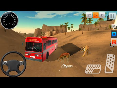 Modern Bus Simulator New Parking Games - Bus Games☺🚃 || Gameplay 31 || Flash Games Zone