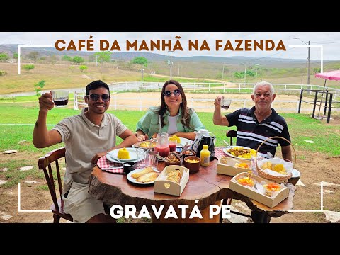 CAFÉ DA MANHÃ NA FAZENDA - GRAVATÁ PE - Fazenda e Fogão Mandacaru 