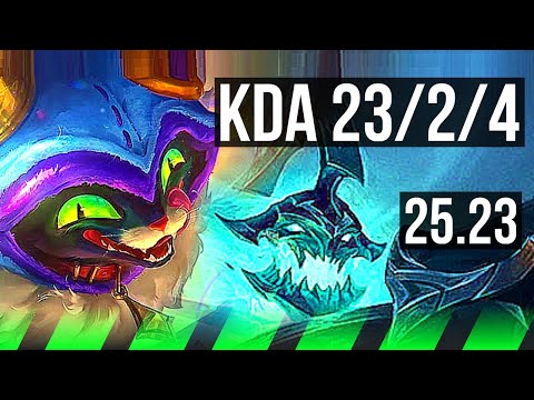 SHACO vs HECARIM (JGL) | 23/2/4 | EUW Master | 25.23