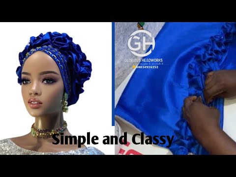 How to make body ruffles turban cap #tutorial #howto #learn #trending #2023viralvideos #diy #design