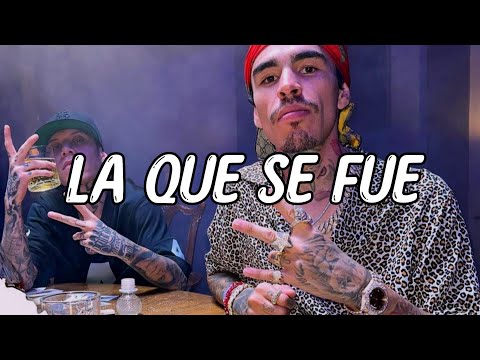 Codiciado, Santa Fe Klan, Pitt Blanco - La Que Se Fue (Expert Video Lyrics)