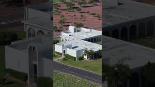 Chapel of the Resurrection #drone #tucson #cemetery