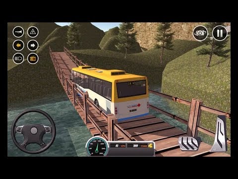 Uphill Offroad Bus Driving Simulator ( by 3coderbrain studio ) android gameplay hd#1