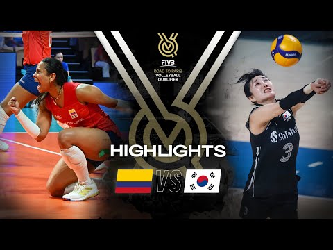 🇨🇴 COL vs. 🇰🇷 KOR - Highlights | Women's OQT 2023