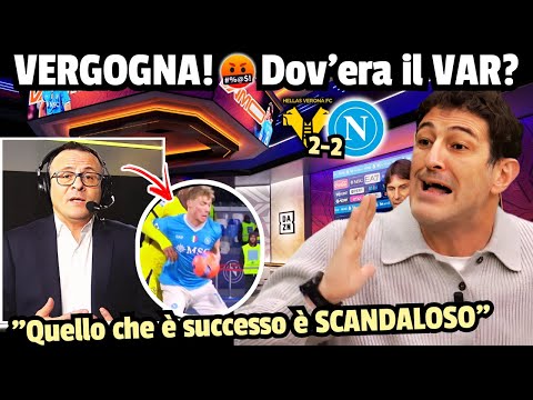 🔥Ignited REACTIONS after the ANALYSIS of the Controversies🤬 Napoli-Verona🔵❌️ "Where is the VAR?