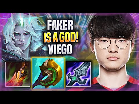 FAKER IS A GOD WITH VIEGO! - T1 Faker Plays Viego JUNGLE vs Lee Sin! | Season 2022