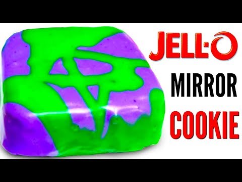JELLO MIRROR CAKE COOKIE - How To Make Jell-O Glaze Cookies Video