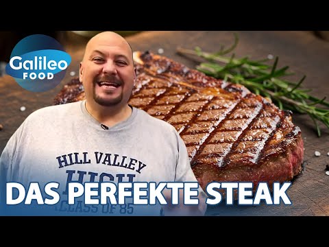 Steak-Geheimnisse: Messer, Pfanne, Fleisch! So wird's perfekt! | Galileo Food