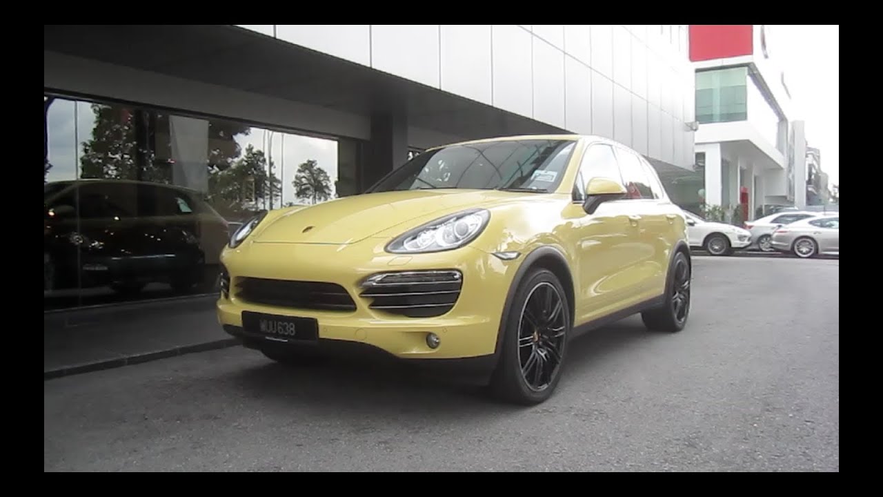 2011 Porsche Cayenne V6 Start-Up and Full Vehicle Tour