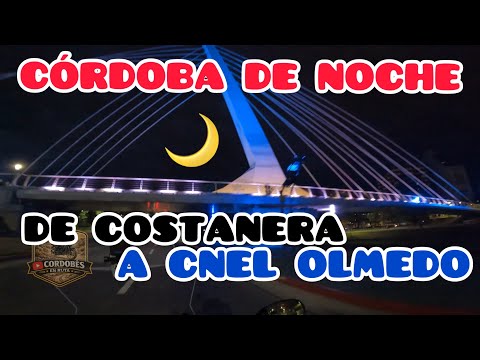 ¡LA NOCHE CORDOBESA COMO NUNCA LA VISTE! 🌙🏍️ RECORRIENDO LA COSTANERA HASTA BARRIO CORONEL OLMEDO