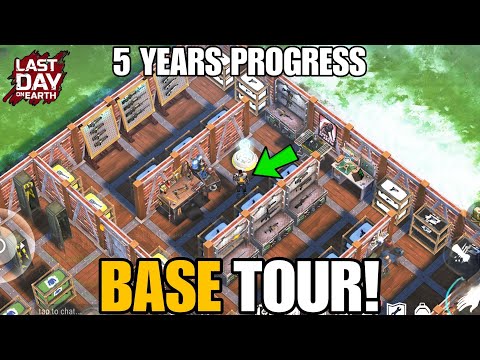 BASE TOUR! (5 years progress) - Last Day on Earth: Survival